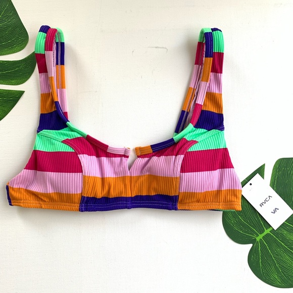 🌺 RVCA MAKO BRALETTE BIKINI TOP🌺 - Picture 2 of 6